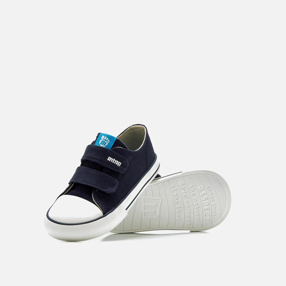 Sapatilhas Lona Free Mustang - Canver  Azul