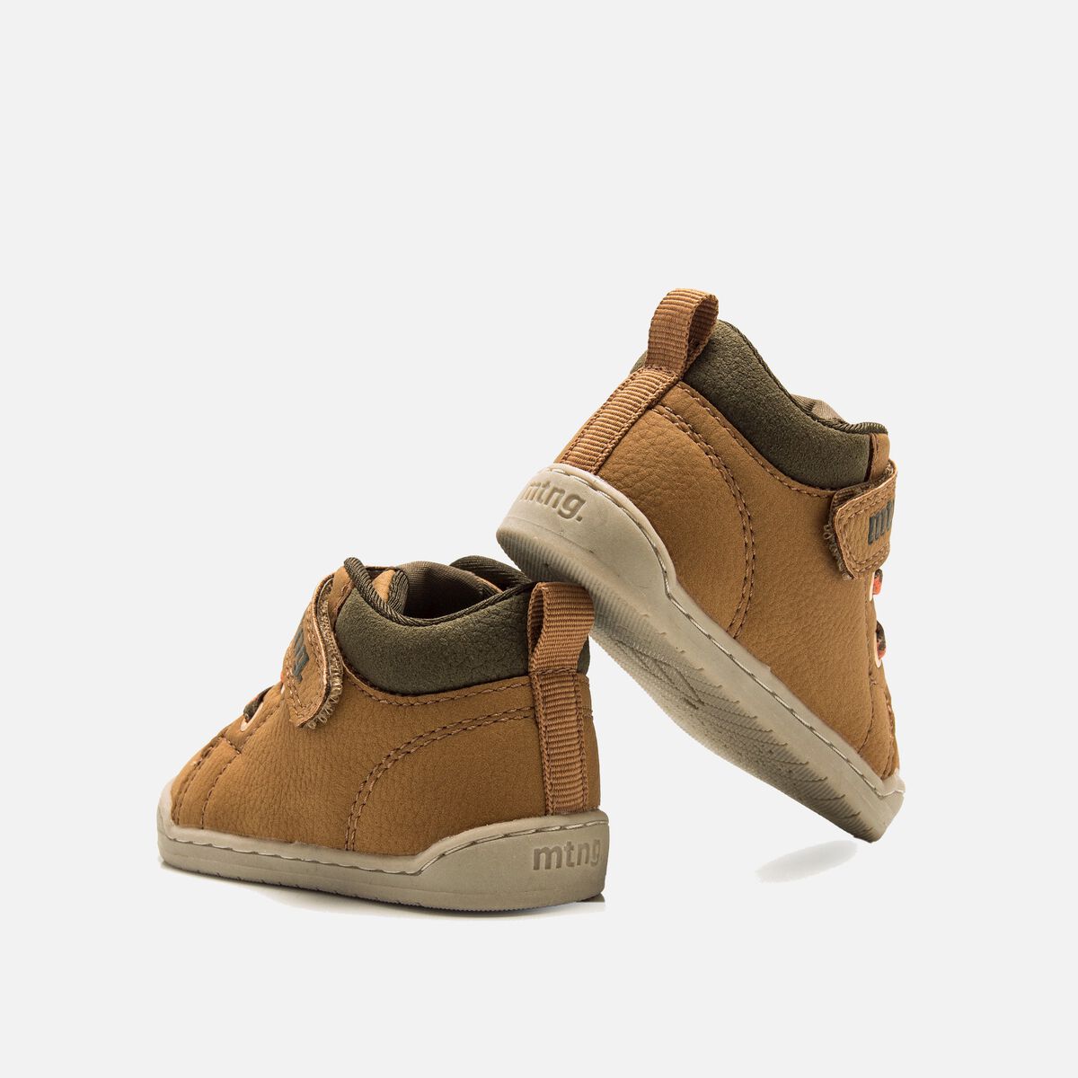 Botas Mustang Free baby- Castanho