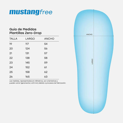 Sapatilhas  Mustang Free Baby- AMBER AZUL CLARO/CHINTU CRUDO