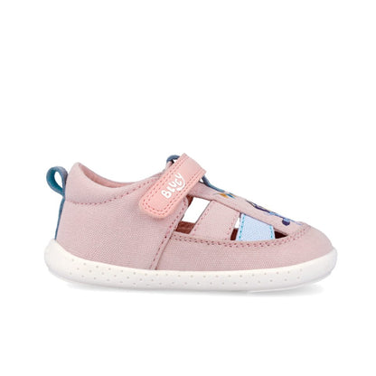 Sandálias Bluey Lona Rosa- Garvalin