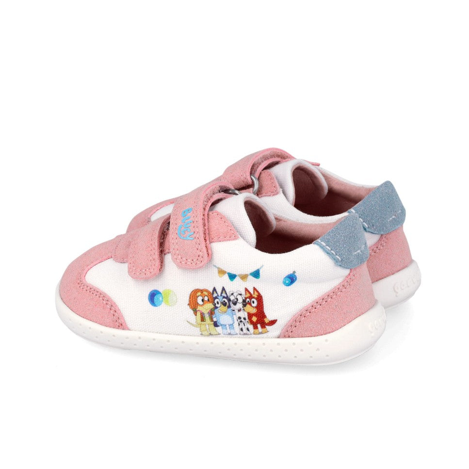 Sapatilhas Bluey Lona Rosa- Garvalin