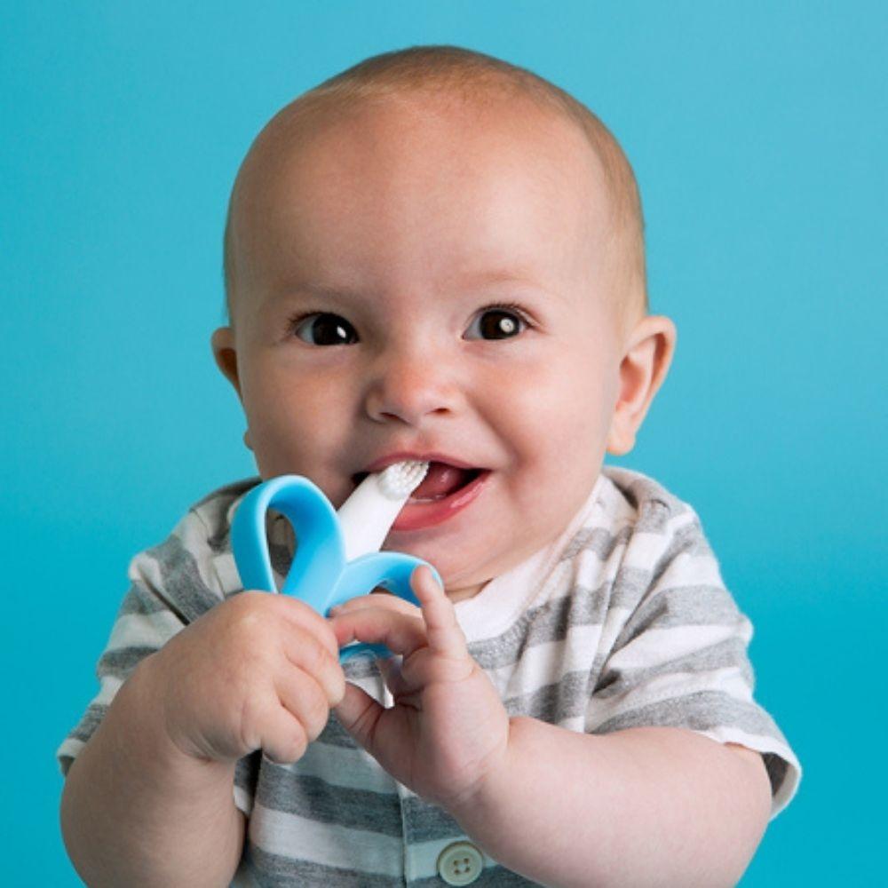 BABY BANANA Silicone-Azul