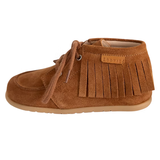 Botas Tontas Azul Camel- Rooties Barefoot