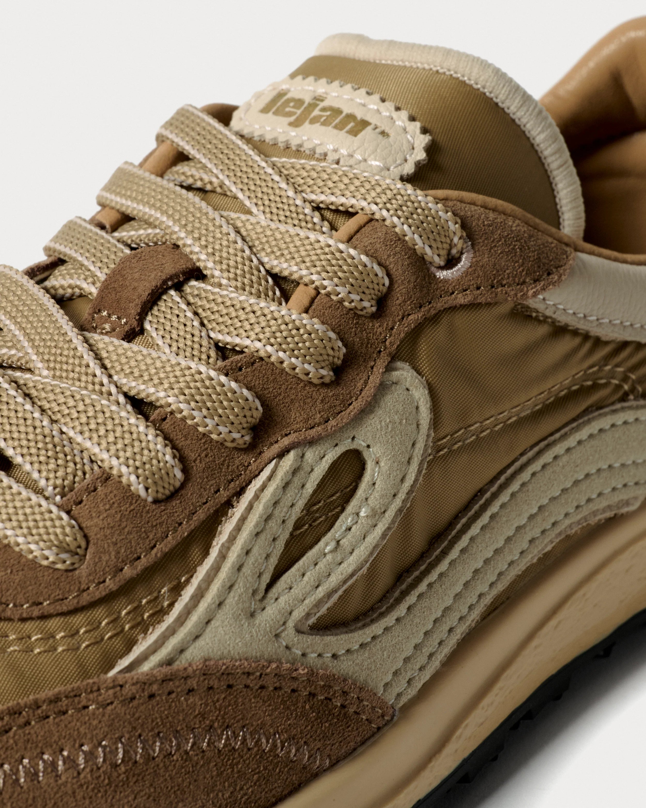Sapatilhas Lejan Melrose-Dark Beige