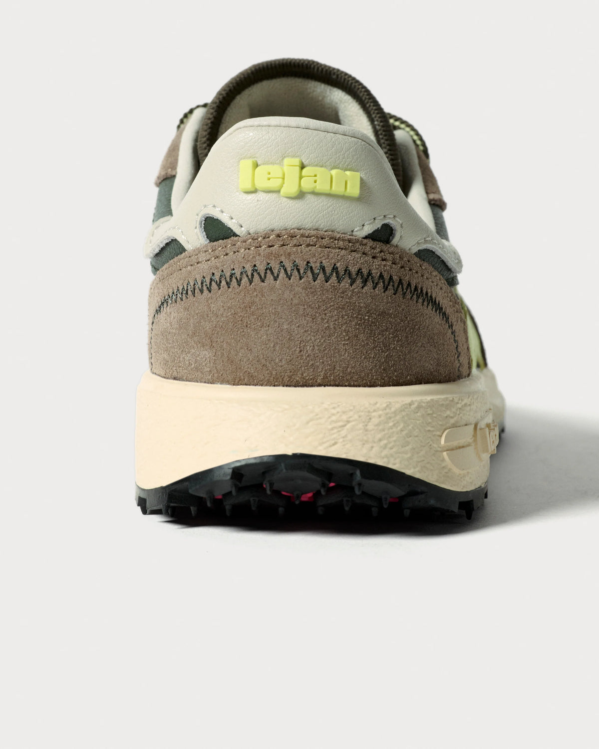 Sapatilhas Lejan Melrose- Dark Olive/ Lime