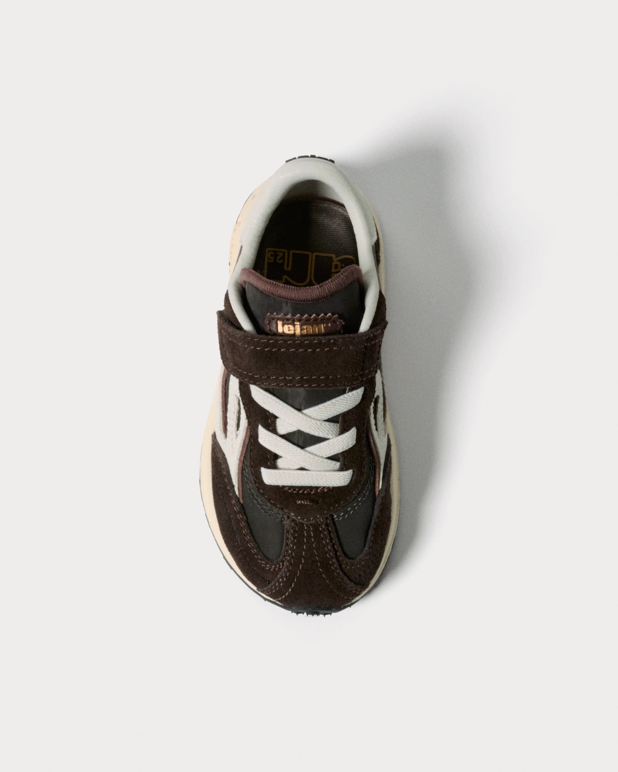 Sapatilhas Lejan Melrose Kids-Dark brown