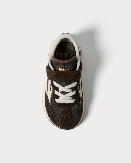 Sapatilhas Lejan Melrose Kids-Dark brown