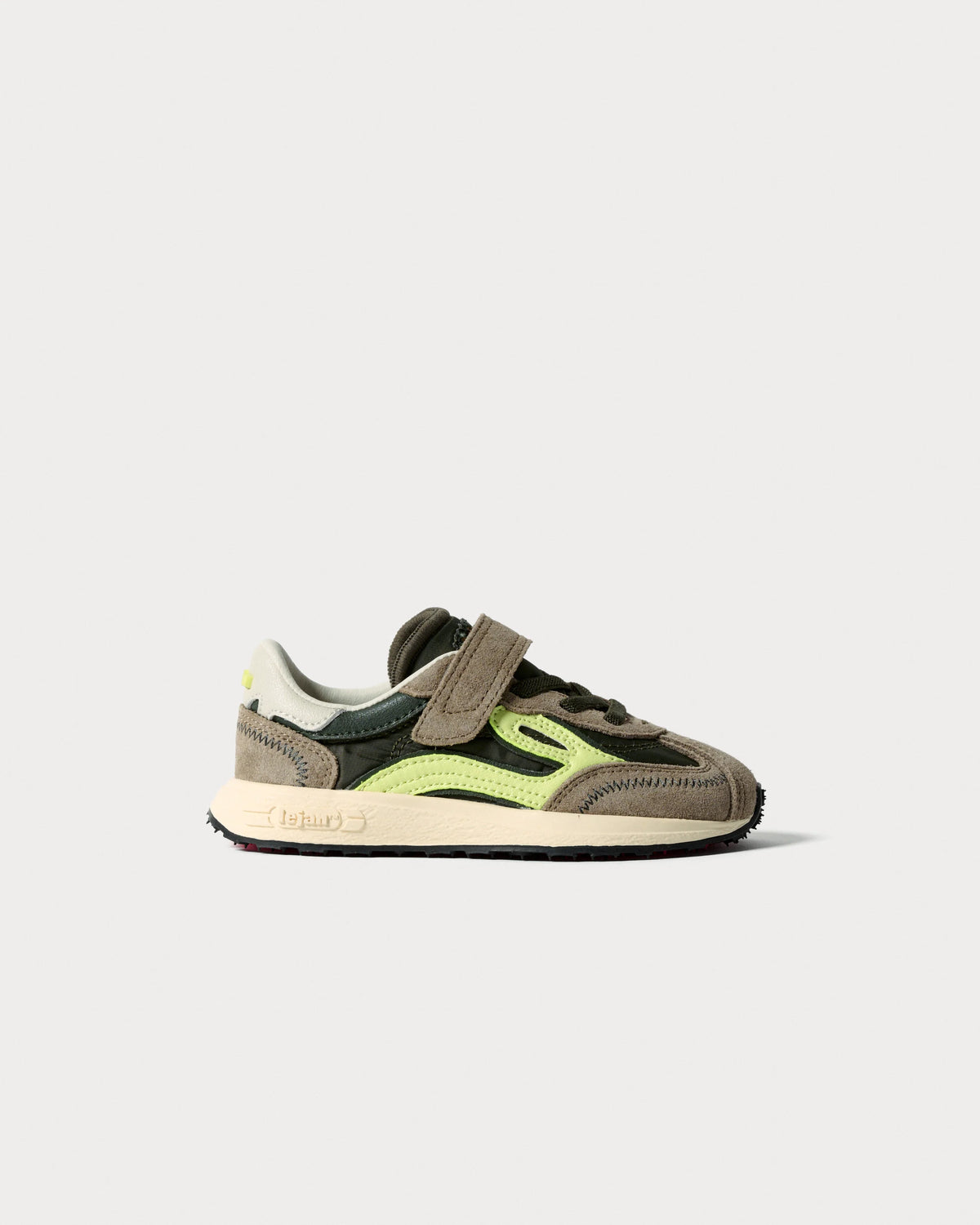 Sapatilhas Lejan Melrose Kids-Dark Olive /Lime