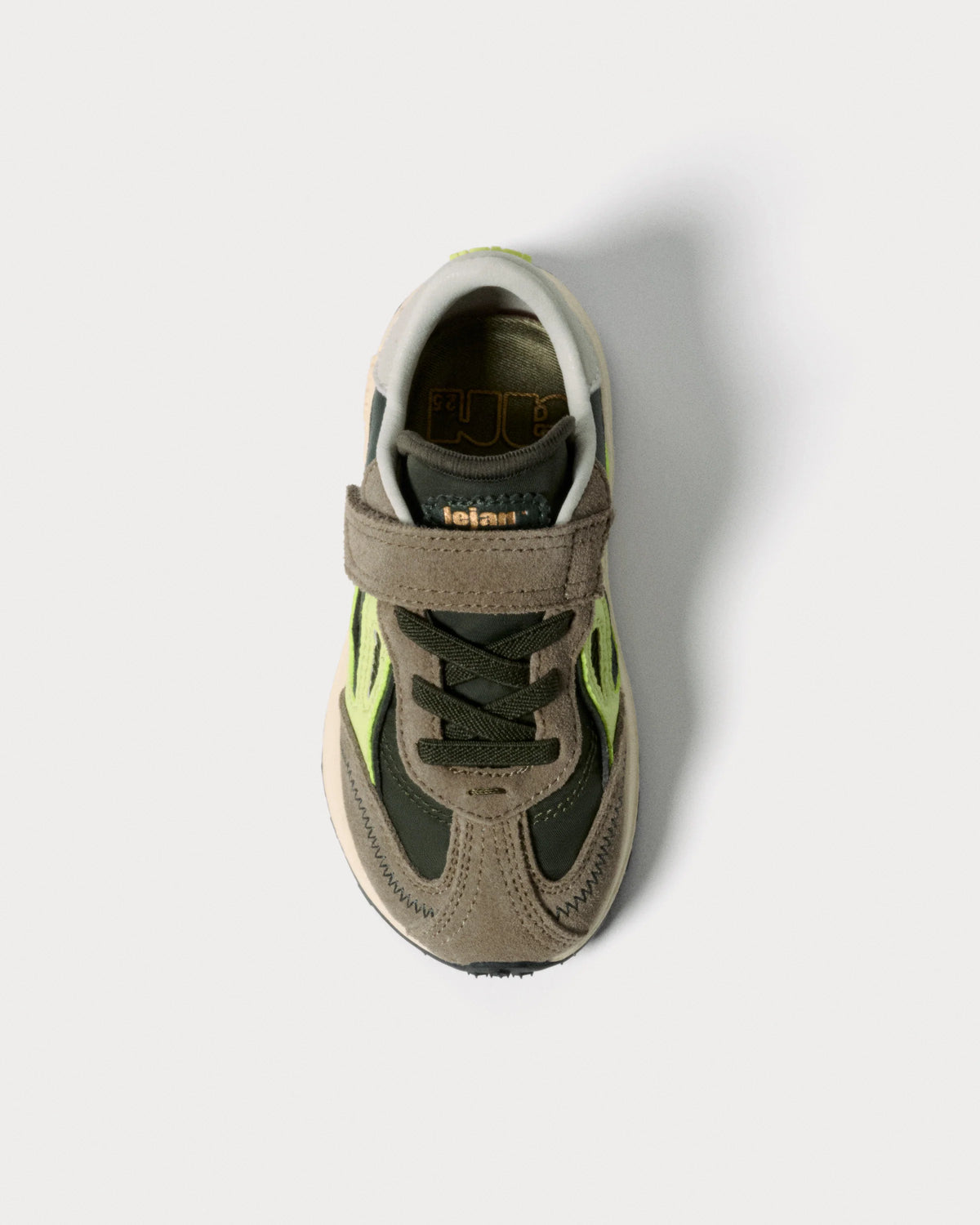 Sapatilhas Lejan Melrose Kids-Dark Olive /Lime