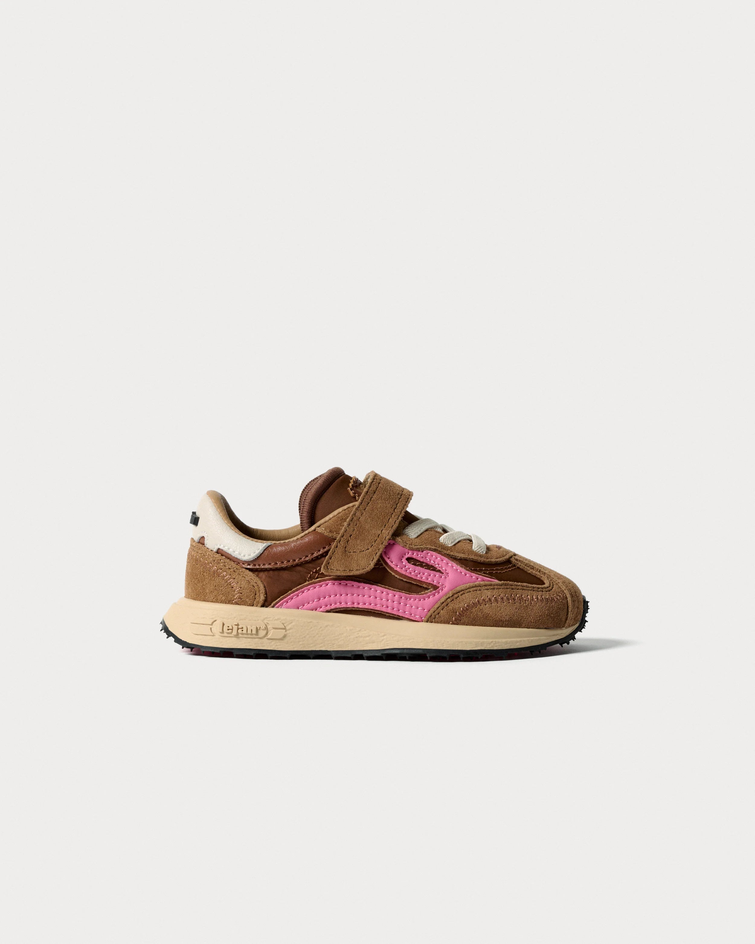 Sapatilhas Lejan Melrose Kids-Terra/ Eletric Pink