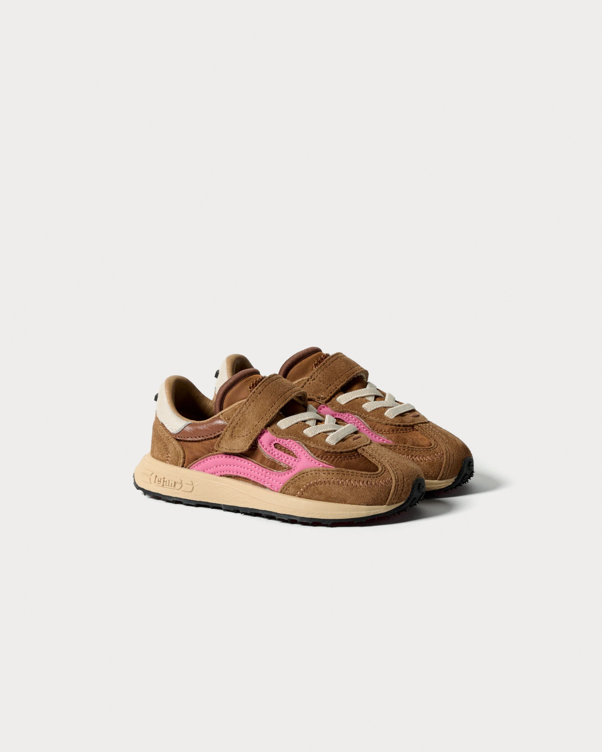 Sapatilhas Lejan Melrose Kids-Terra/ Eletric Pink