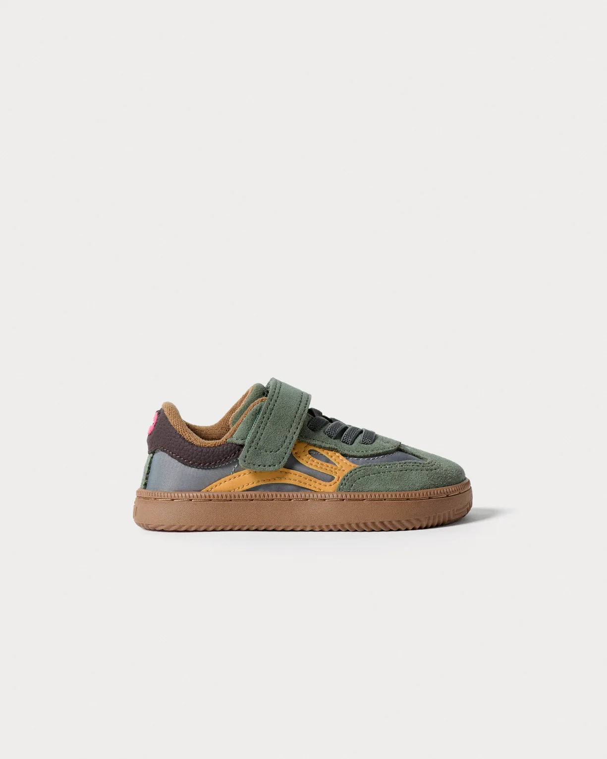 Sapatilhas Lejan One- Mineral Gray / Mustard