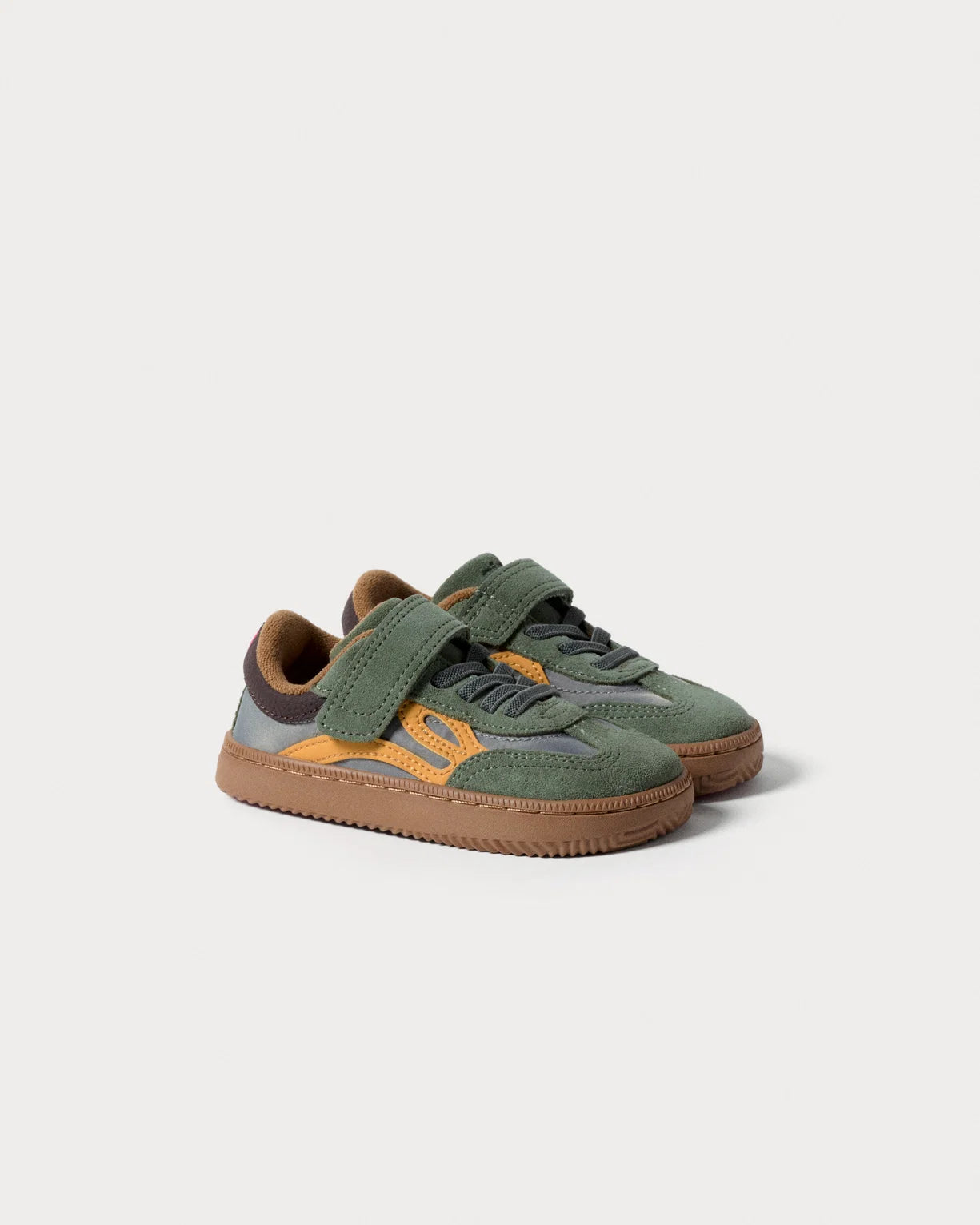 Sapatilhas Lejan One- Mineral Gray / Mustard