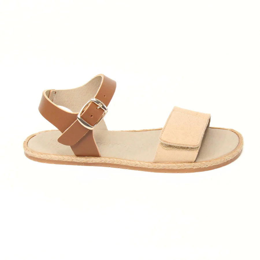Sandálias suede micropele combi - Coqueflex