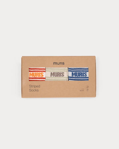 Set  Meias Barefoot Woman- BEIGE / WHITE / GRAY- Muris