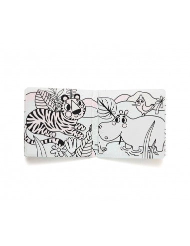 Livro de banho de selva Magic Splish Splash - Petit Monkey
