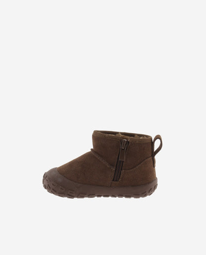 Botins em pelo marron- Victoria