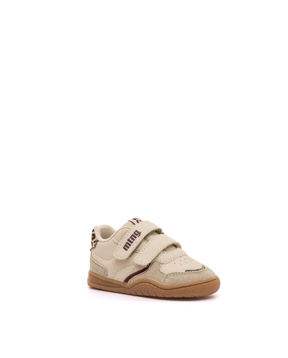 Sapatilhas Mustang baby free- Rise cream/leopardo