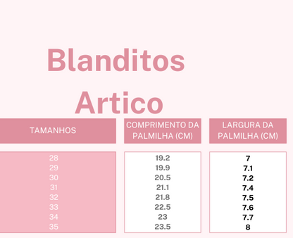 Sandália Artico Fresh- Blanditos By Crio´s