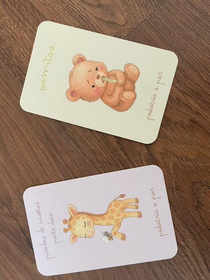 Baú de urgências pediátricas