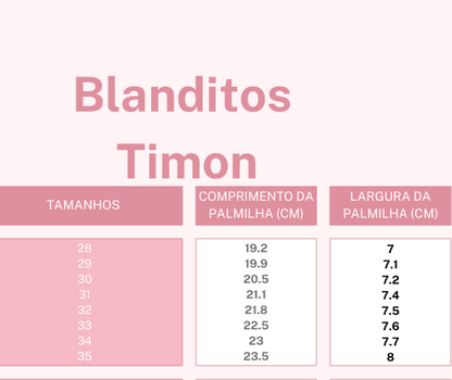 Sandália Timon Marino- Blanditos By Crio´s