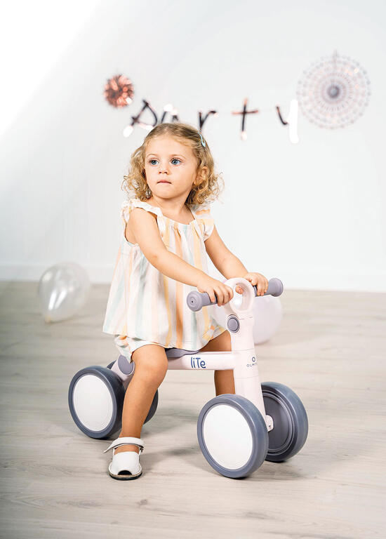 Bicicleta de equilíbrio rosa -Lite